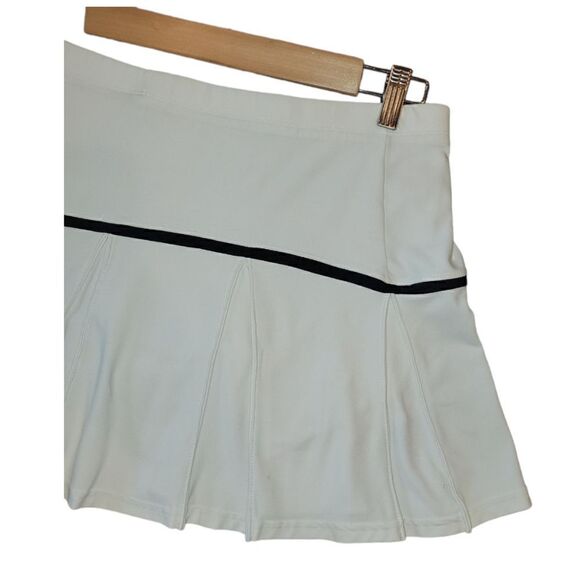 Nike White Ruffle Pleated Flounce Tennis Shirt Skort M - Picture 6 of 14
